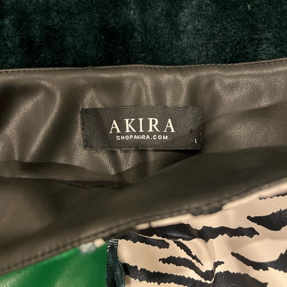 Akira Zebra Patchwork Mini skirt - Picture 2 of 2